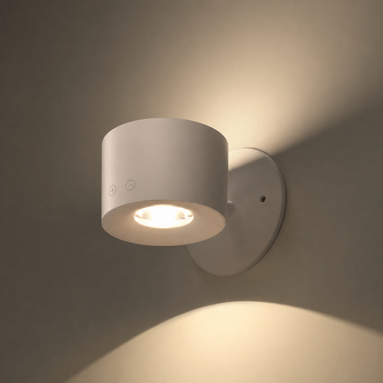 Vailao™ 360° Vägglampa – Trådlös & Dimbar
